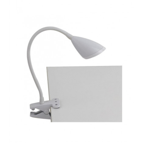 Lampe de table HEGEL Métal,Silicone Blanc|Lampes à poser|Luminaire Center
