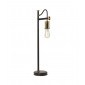 Lampe de table Douille Acier Laiton poli, noir|Lampes à poser|Luminaire Center