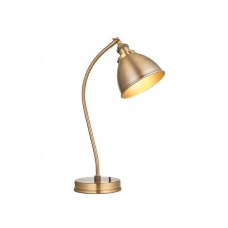 Lampe de table Franklin Acier Laiton Antique|Lampes à poser|Luminaire Center