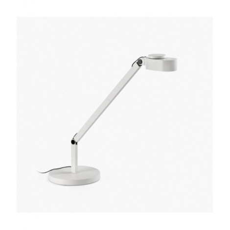 Lampe de table Inviting Aluminium,Acier Blanc Mat|Lampes à poser|Luminaire Center