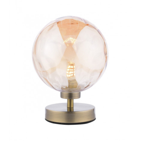 Lampe de table Esben Laiton antique, verre à champagne|Lampes à poser|Luminaire Center