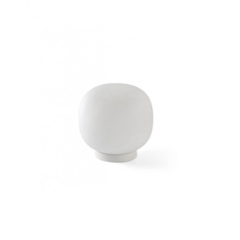 Lampe de table Amelia Verre,Acier Blanc Mat|Lampes à poser|Luminaire Center