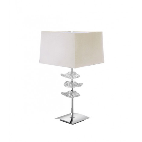 Lampe de table Akira Chrome poli|Lampes à poser|Luminaire Center