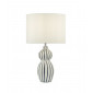 Lampe de table Evie Céramique blanche, céramique bleue|Lampes à poser|Luminaire Center
