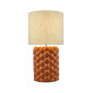 Lampe de table Jayden Glaçage réactif orange|Lampes à poser|Luminaire Center