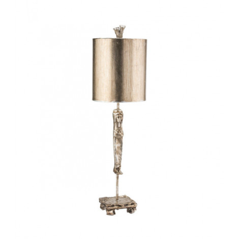 Lampe de table Caryatid Argent vieilli|Lampes à poser|Luminaire Center
