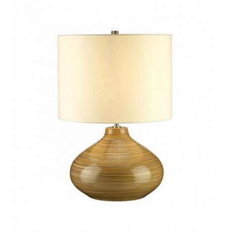 Lampe de table Bailey Porcelaine Effet Bois|Lampes à poser|Luminaire Center