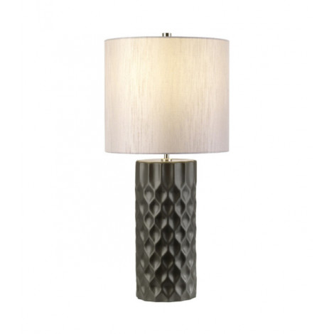 Lampe de table Barbican Céramique Graphite|Lampes à poser|Luminaire Center