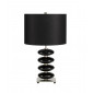 Lampe de table Onyx Porcelaine Noir|Lampes à poser|Luminaire Center