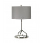 Lampe de table Vicenza Acier Blanc, nickel poli|Lampes à poser|Luminaire Center