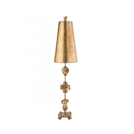 Lampe de table Fragment Acier doux Or vieilli|Lampes à poser|Luminaire Center