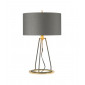 Lampe de table Ferrara Or poli gris foncé|Lampes à poser|Luminaire Center