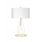 Lampe de table Ferrara Or blanc poli|Lampes à poser|Luminaire Center