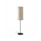 Lampe de table Nila Acier Noir mat avec abat-jour haut blanc cassé|Lampes à poser|Luminaire Center
