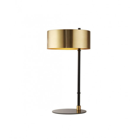 Lampe de table Knox Acier doux Noir,Or|Lampes à poser|Luminaire Center