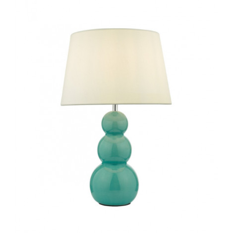 Lampe de table Mia Céramique Bleue|Lampes à poser|Luminaire Center