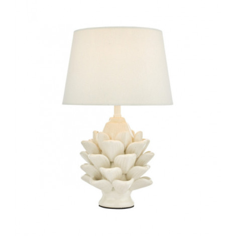 Lampe de table Zala Céramique Crème|Lampes à poser|Luminaire Center