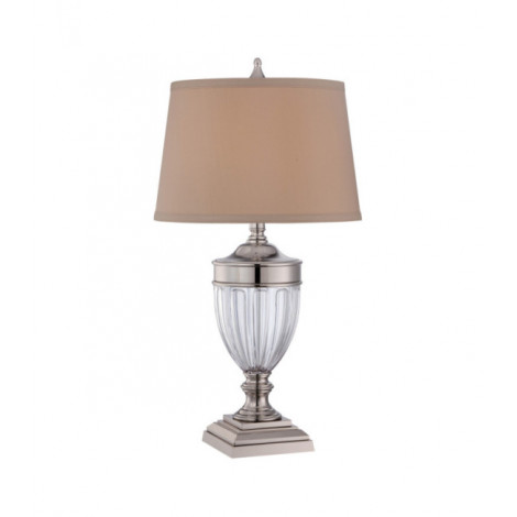 Lampe de table Dennison Nickel poli|Lampes à poser|Luminaire Center