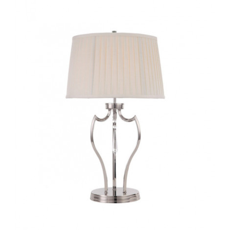 Lampe de table Pimlico Nickel poli|Lampes à poser|Luminaire Center