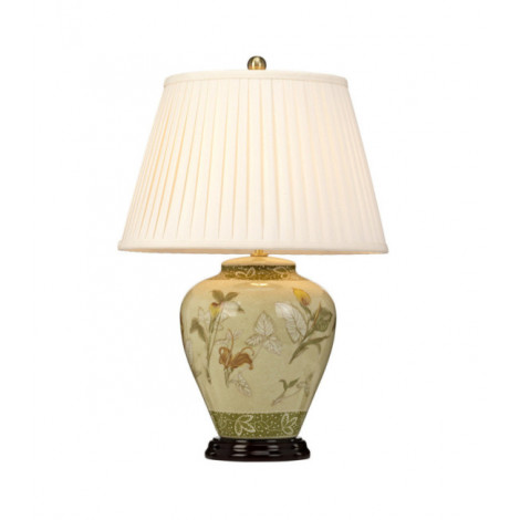 Lampe de table Arum Porcelaine Laiton|Lampes à poser|Luminaire Center