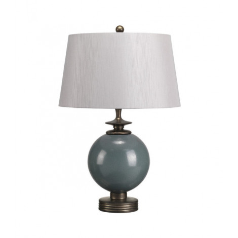Lampe de table Babushka Porcelaine Bleu|Lampes à poser|Luminaire Center