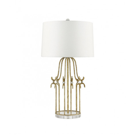 Lampe de table Stella Acier Or|Lampes à poser|Luminaire Center