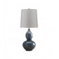 Lampe de table Lapis Porcelaine Bleu|Lampes à poser|Luminaire Center