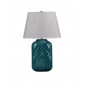 Lampe de table Muse Porcelaine Turquoise|Lampes à poser|Luminaire Center
