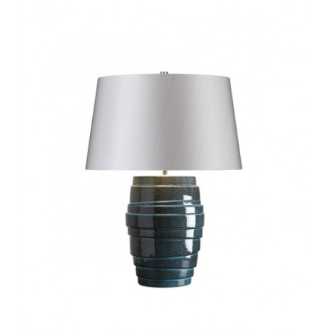 Lampe de table Neptune Porcelaine Glaçage bleu|Lampes à poser|Luminaire Center