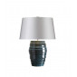 Lampe de table Neptune Porcelaine Glaçage bleu|Lampes à poser|Luminaire Center