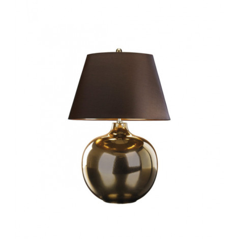 Lampe de table Ottoman Porcelaine Bronze|Lampes à poser|Luminaire Center