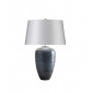 Lampe de table Poseidon Porcelaine Glaçage bleu|Lampes à poser|Luminaire Center