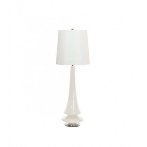 Lampe de table Spin Porcelaine Blanc|Lampes à poser|Luminaire Center