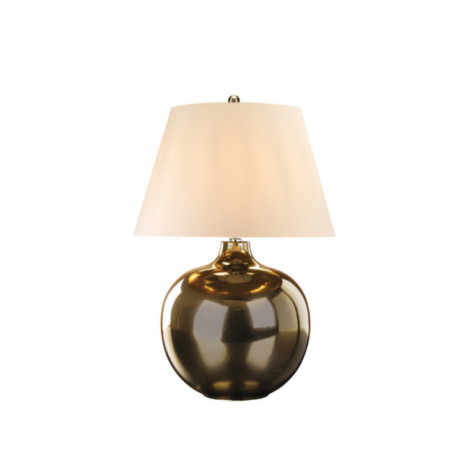 Lampe de table Ottoman Porcelaine Bronze Métallisé|Lampes à poser|Luminaire Center