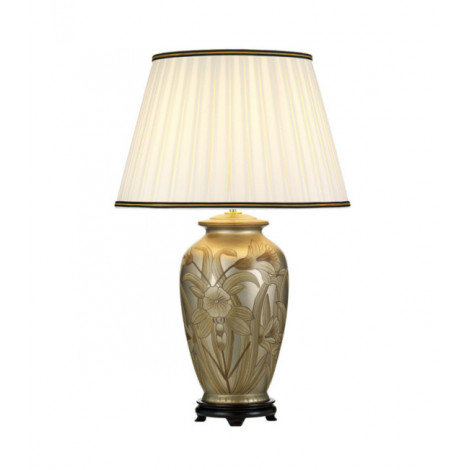 Lampe de table Dian Céramique Argent|Lampes à poser|Luminaire Center