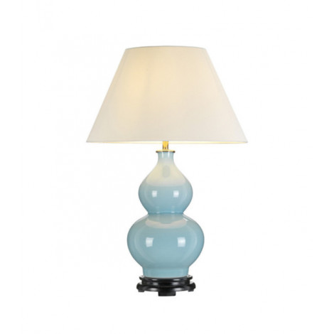Lampe de table Harbin Céramique Bleu d'oeuf de canard|Lampes à poser|Luminaire Center