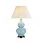 Lampe de table Harbin Céramique Bleu d'oeuf de canard|Lampes à poser|Luminaire Center