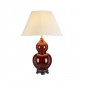 Lampe de table Harbin Céramique Sang de bœuf|Lampes à poser|Luminaire Center