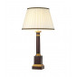 Lampe de table Louviers Bois,Coton Sang de bœuf|Lampes à poser|Luminaire Center
