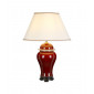Lampe de table Oxblood Céramique Sang de bœuf|Lampes à poser|Luminaire Center