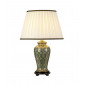 Lampe de table Sashi Céramique Vert avec or et marron|Lampes à poser|Luminaire Center