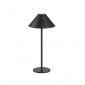 Lampe de table Sirina Aluminium,Plastique Teinté, Noir|Lampes à poser|Luminaire Center