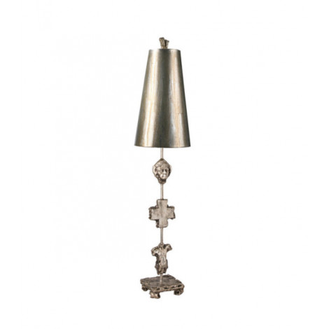 Lampe de table Fragment Argent vieilli|Lampes à poser|Luminaire Center