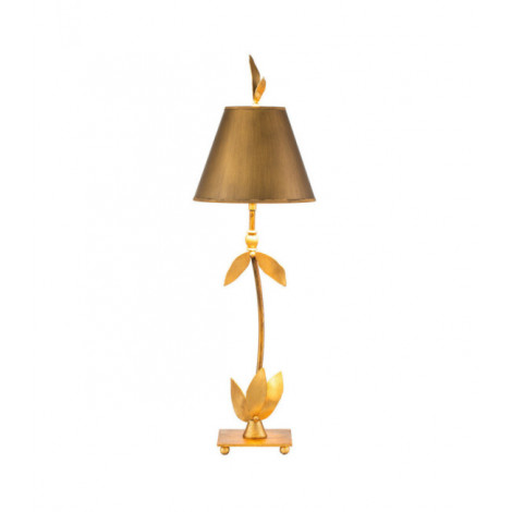 Lampe de table Red Acier Feuille d'or|Lampes à poser|Luminaire Center