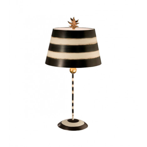 Lampe de table South Acier Noir, Crème|Lampes à poser|Luminaire Center