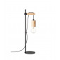 Lampe de table Sven Bois,Acier Noir mat, bois naturel|Lampes à poser|Luminaire Center