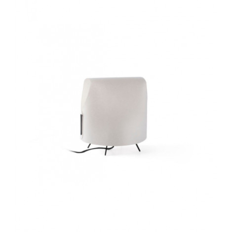 Lampe de table Luang Acier Noir,Beige|Lampes à poser|Luminaire Center