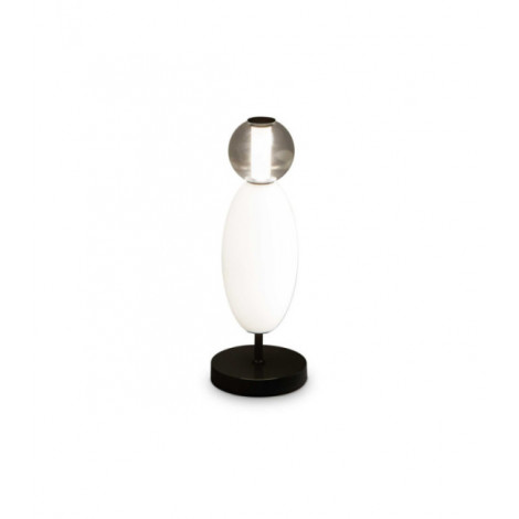 Lampe de table Lumiere Verre,Métal Noir|Lampes à poser|Luminaire Center