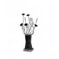 Lampe de table Jasmine Noir, Chrome poli|Lampes à poser|Luminaire Center