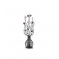 Lampe de table Viola Violet, Chrome poli|Lampes à poser|Luminaire Center